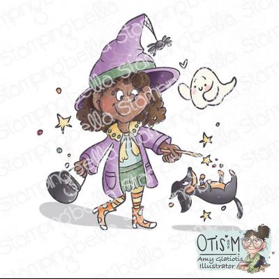 Stamping Bella Stempel -  Little Witch & Her Pals